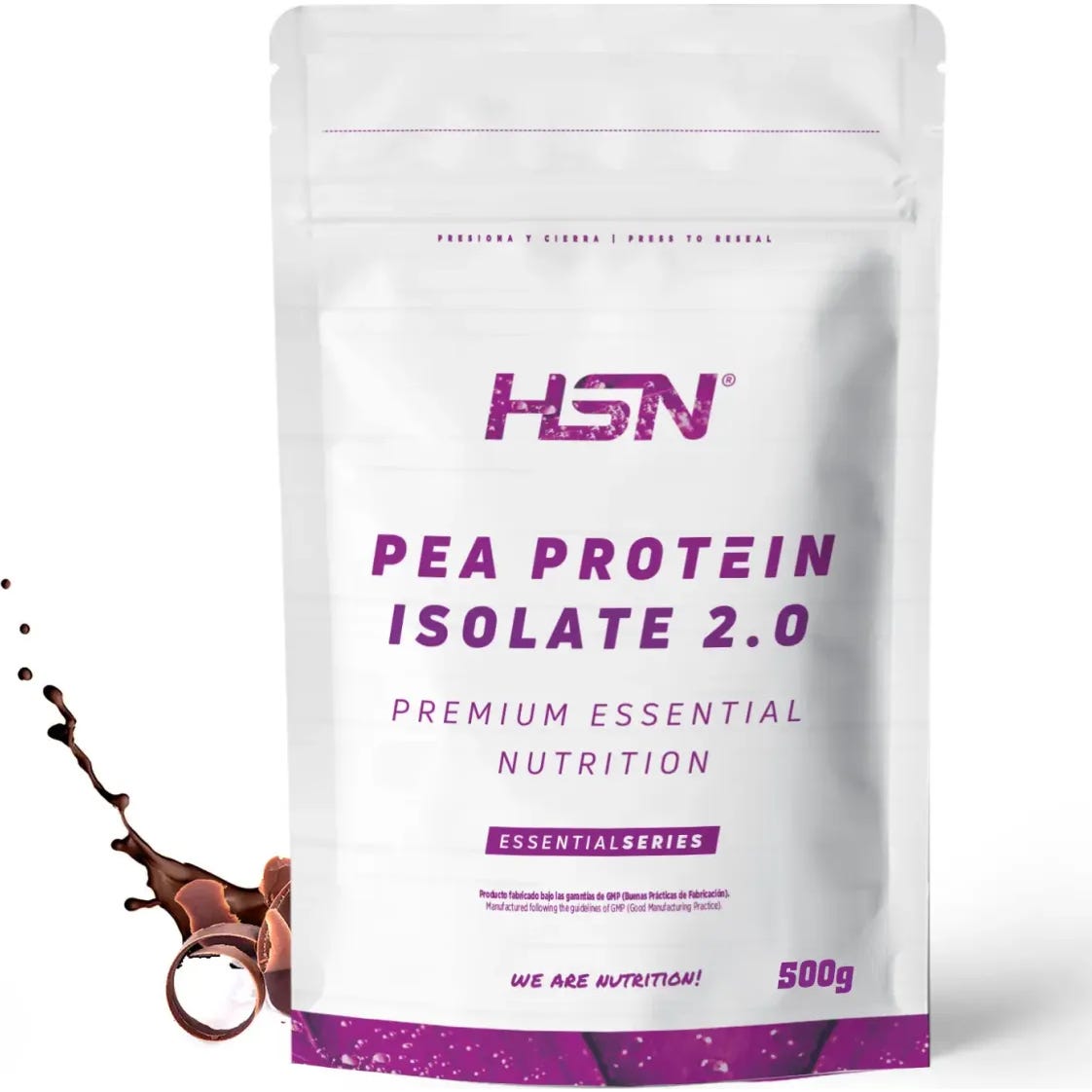 HSN Proteína de Guisante Aislada 2.0 Chocolate 500g
