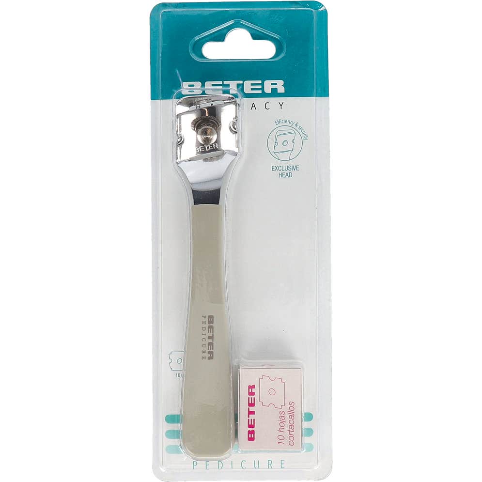 Beter Cortacallos 14.5cm + Recambio Hojas 10uds