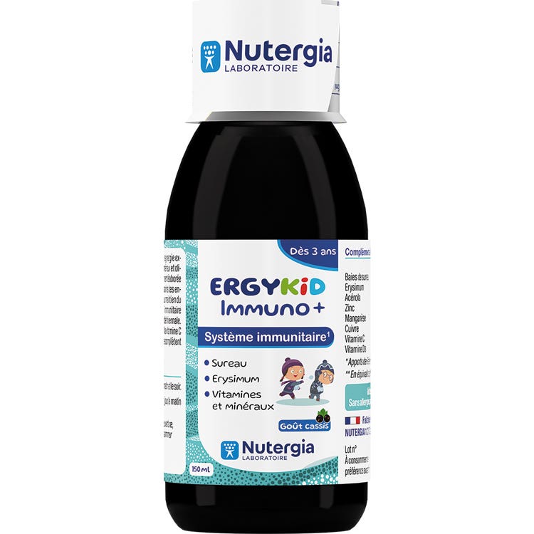 Nutergia Ergykid Immuno+ Grosella Negra 150 ml