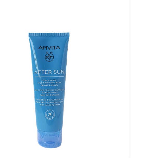 Apivita After Sun gel Crema Cara Cuerpo 100 ml