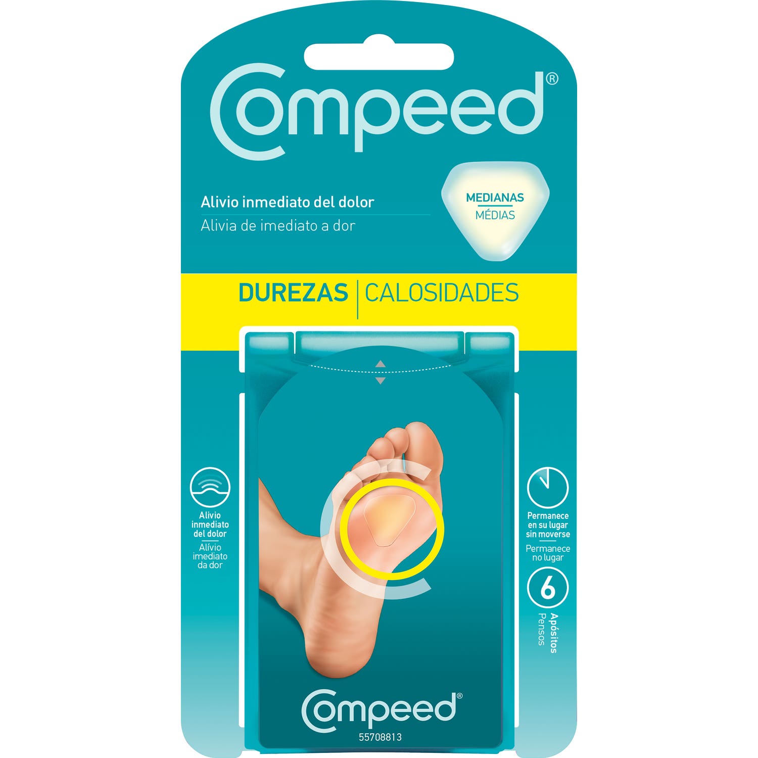 Compeed Durezas Medianas 6uds