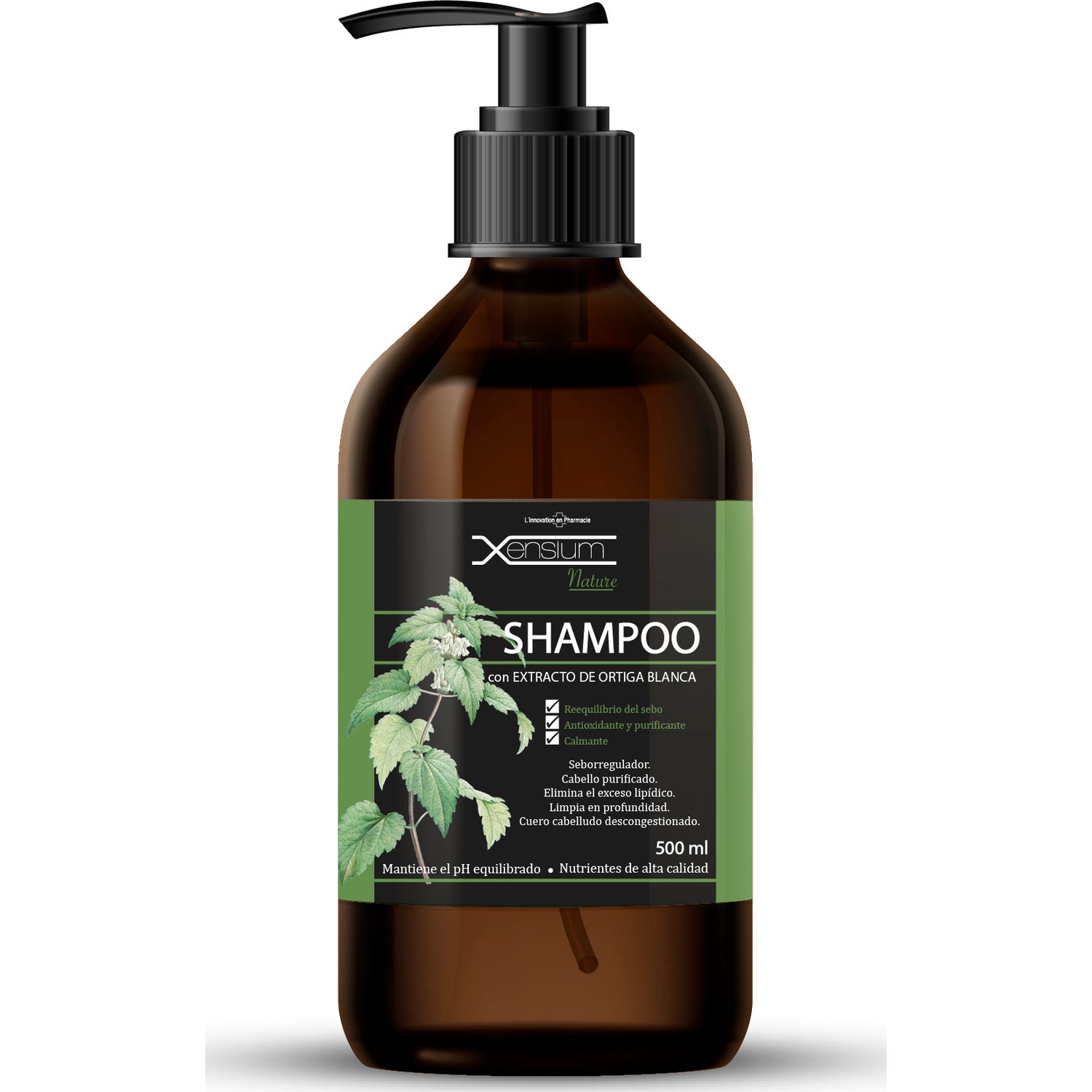 Xensium Nature Champú con Extracto Ortiga 500ml