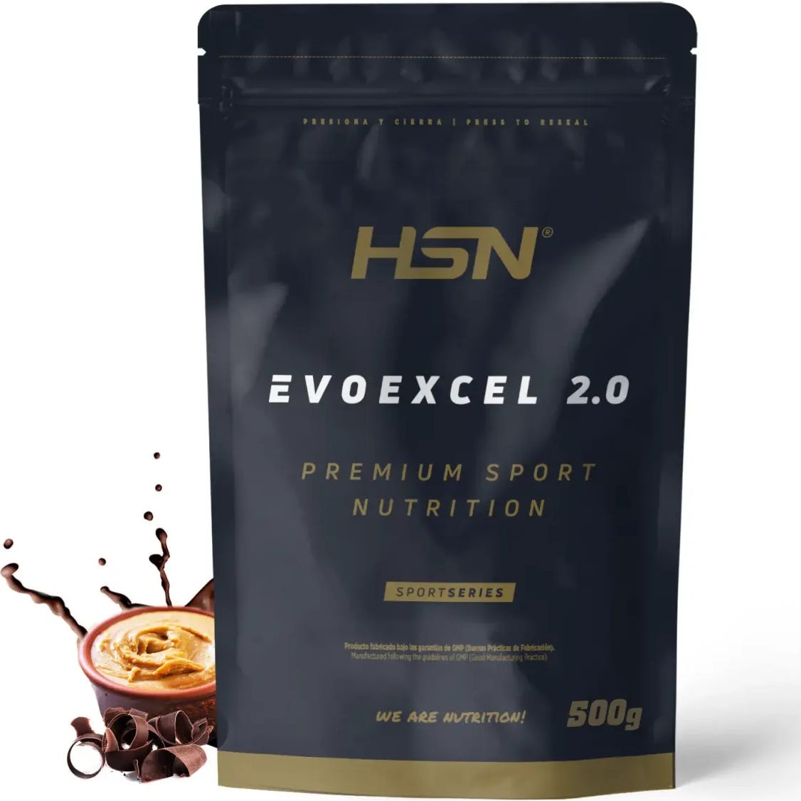 HSN Evoexcel 2.0 Whey Protein Isolate + Concentrate Chocolate y Cacahuete 500g