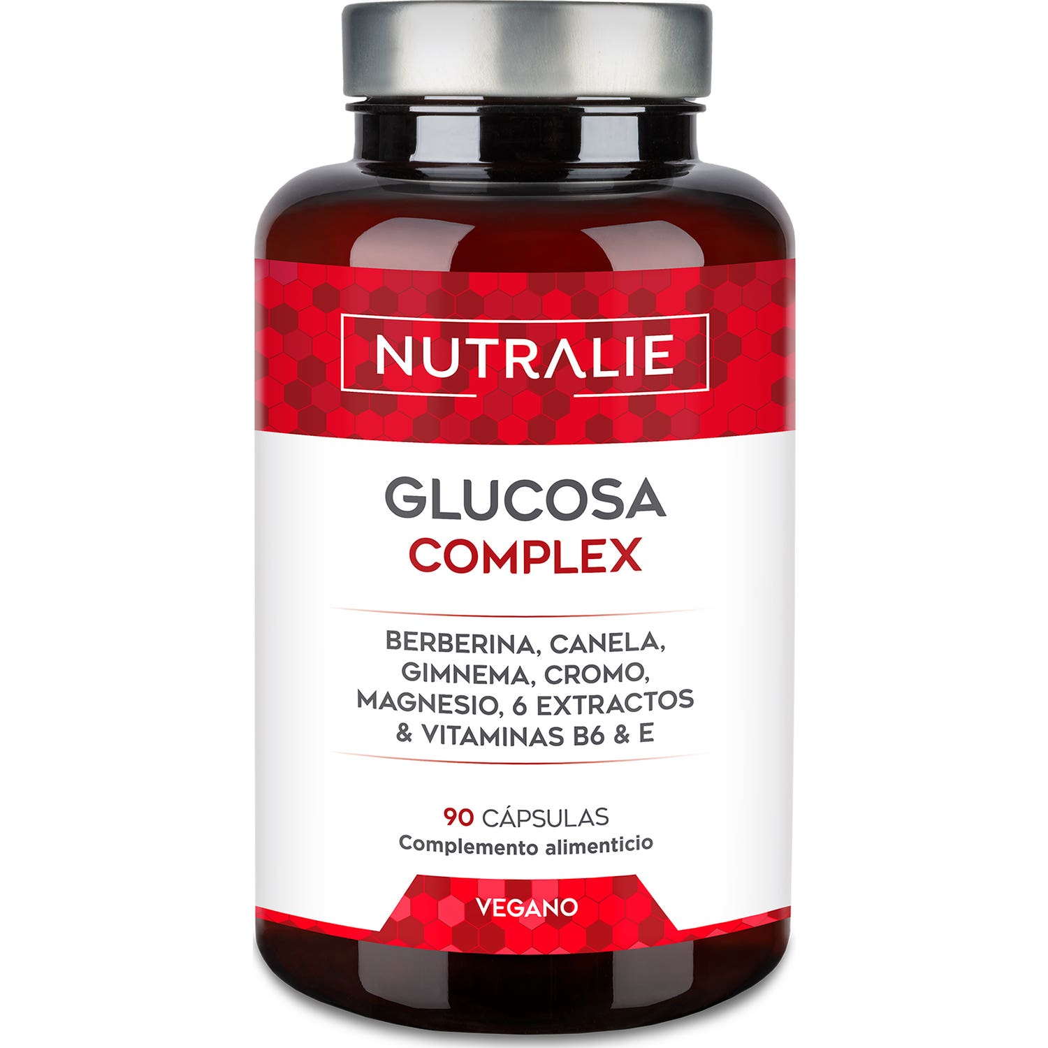 Nutralie Glucosa Complex Con Berberina, Cromo Y Canela 90 Cápsulas - Imagen 2