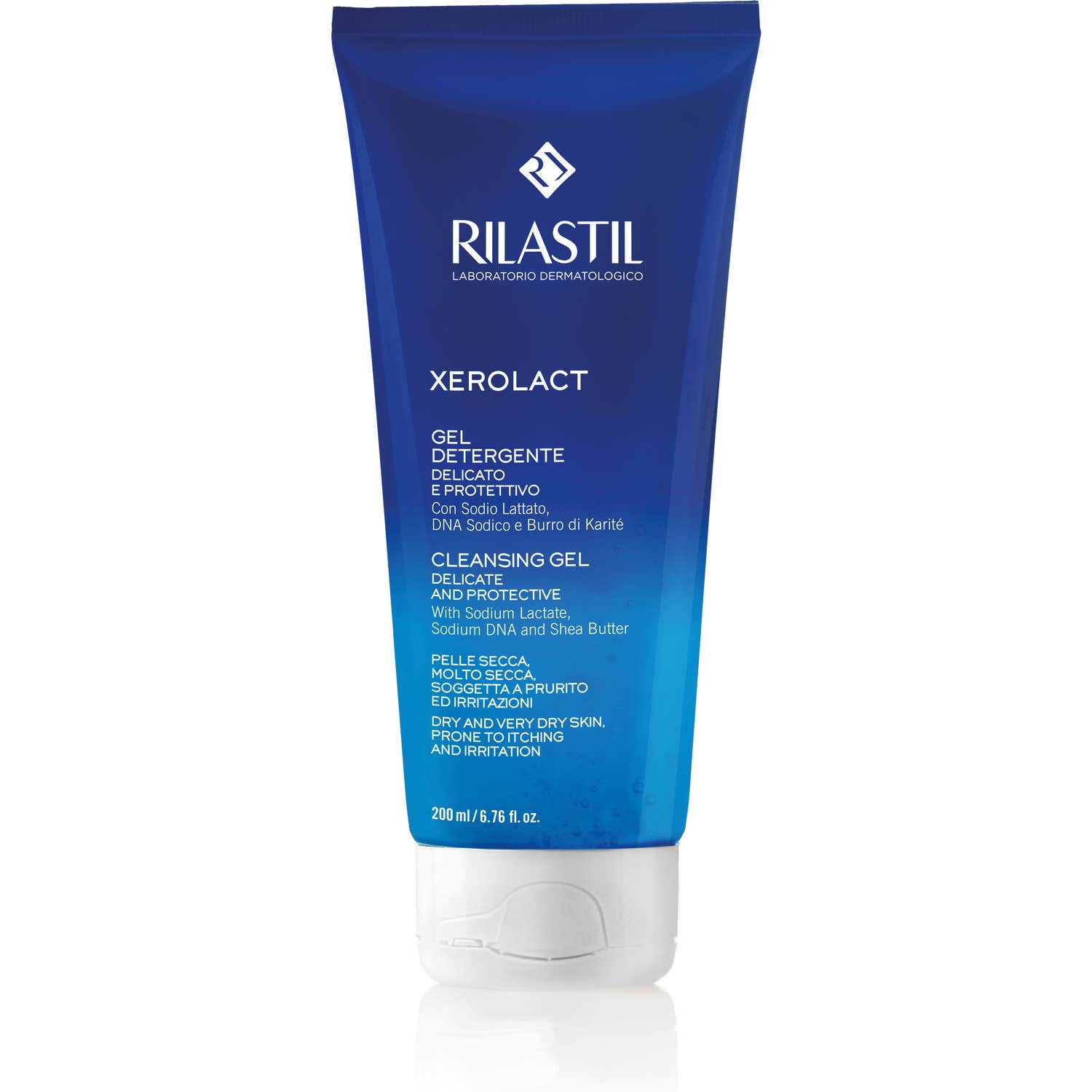 Rilastil Xerolact Gel Limpiador Reparador 200ml