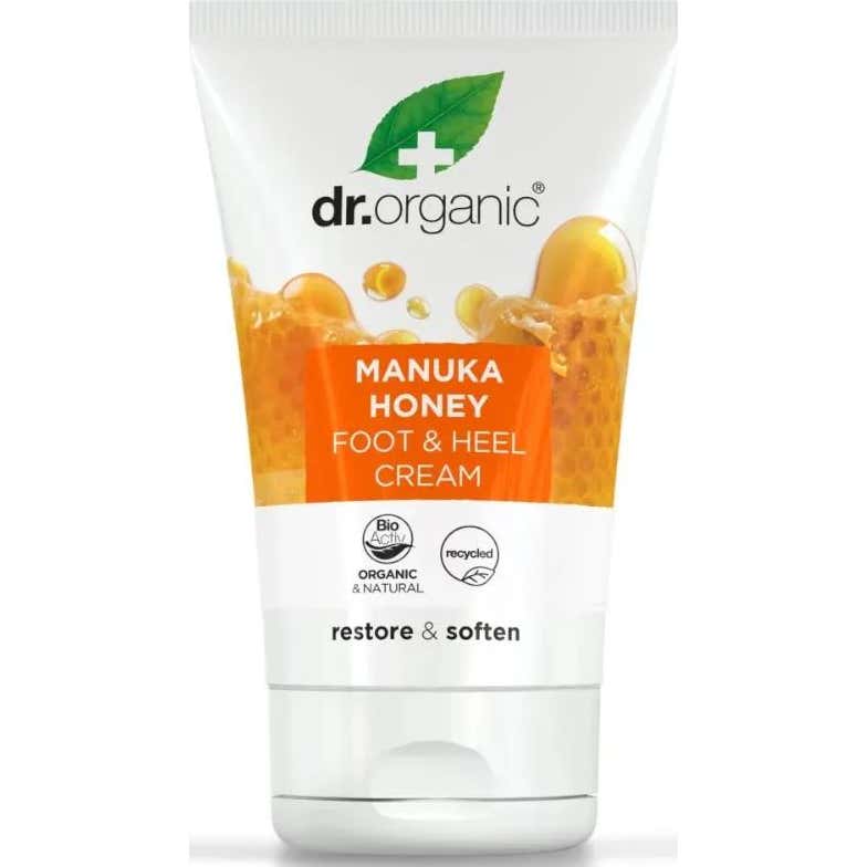 Dr.Organic Crema Pies y Talones Miel Manuka 125 ml
