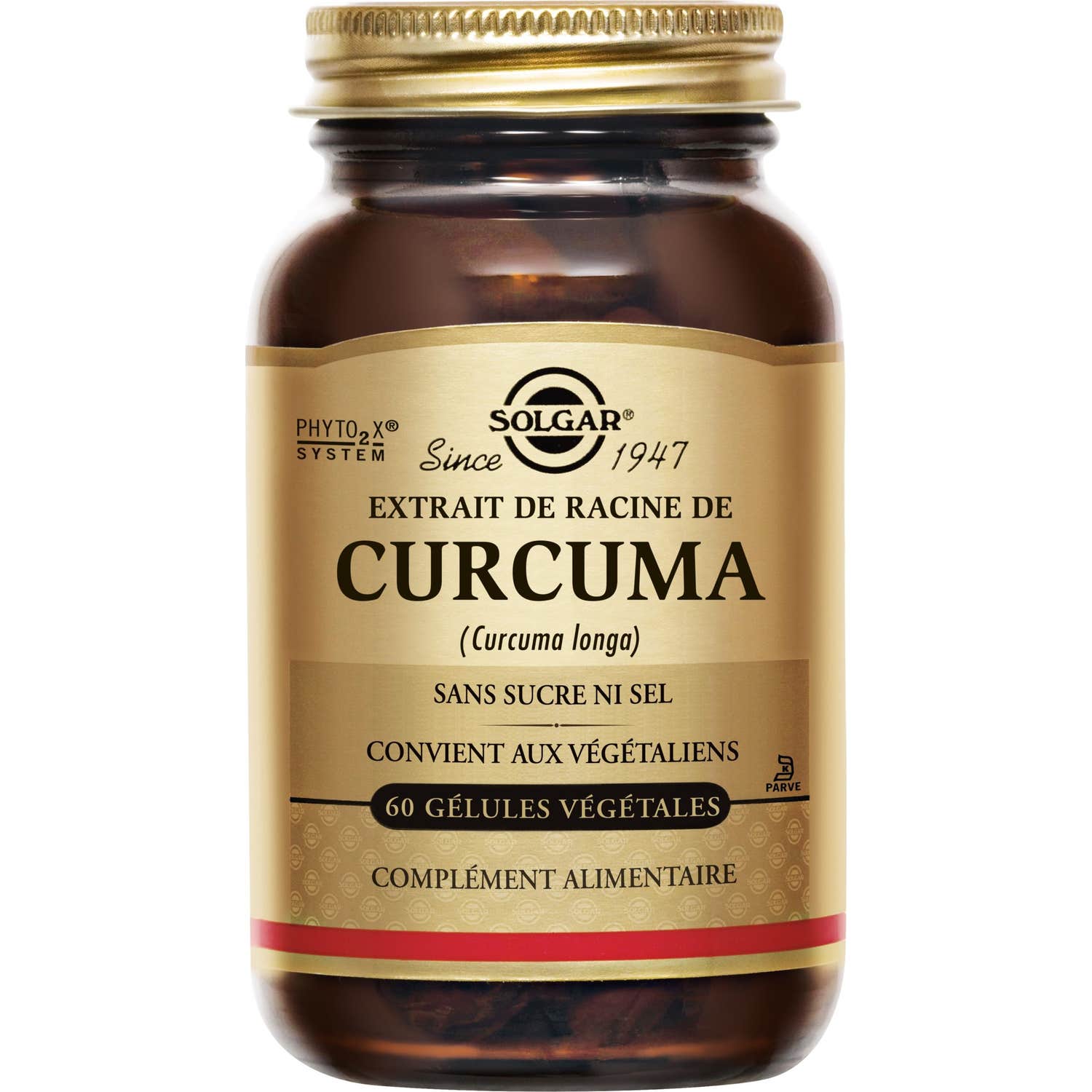Solgar Cúrcuma Extracto de Raíz 60vcaps