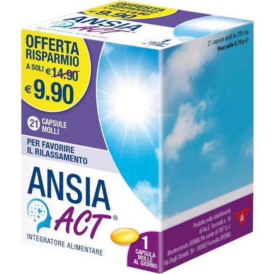 F&F Ansia Act 21caps | Natural Doctor