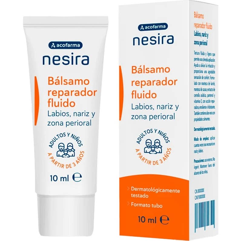 Nesira Bálsamo Reparador Nariz Labios SPF10 10ml