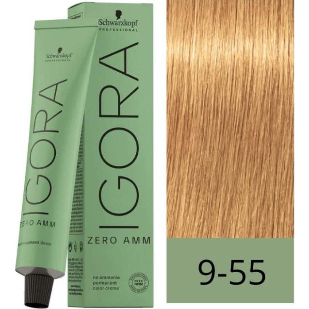 Schwarzkopf Igora Zero AMM Tinte Sin Amoníaco 9-55 60 ml