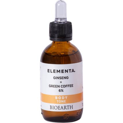 Bioearth Elementa Body Tone ginseng + green Coffee 6% 50 ml