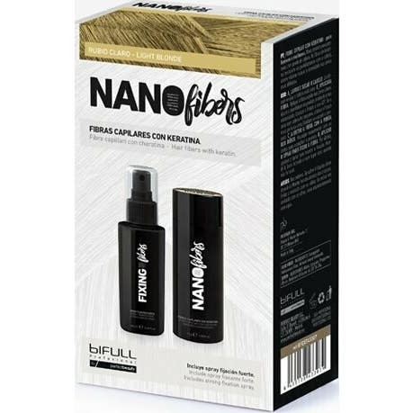 Bifull Nanofibers Kit Fibras Capilares con Keratina Rubio Claro 1 ud
