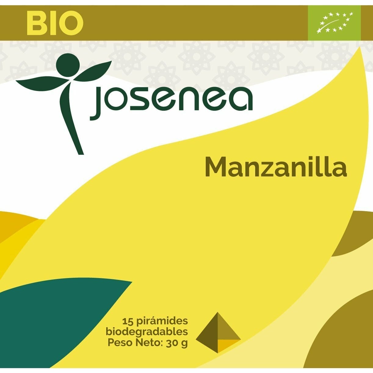 Josenea Manzanilla BIO 15 pirámides en sobre