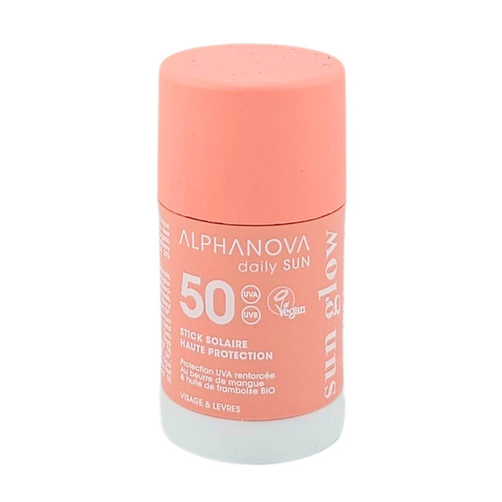 Alphanova Daily Sun Glow Stick Solar Spf50 Facial Bio 17ml