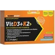 Named Sport Vit D3 + K2 30 Perlas