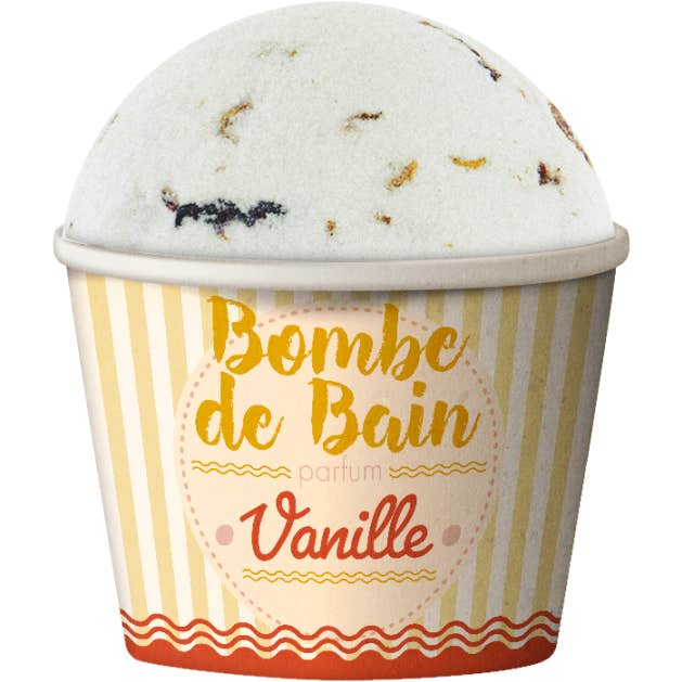Les Petits Bains de Provence Bomba de Baño de Vainilla 115 g