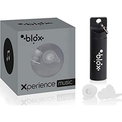 Blox Xperience Music Tapones Oídos Transparente 1 par