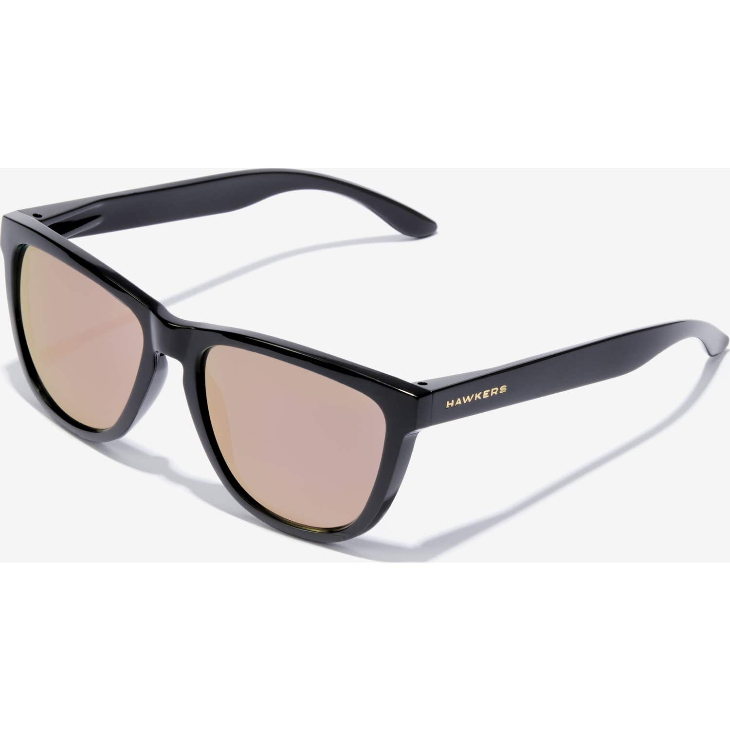 Hawkers One Raw Polarized Black Rose Gold 1ud