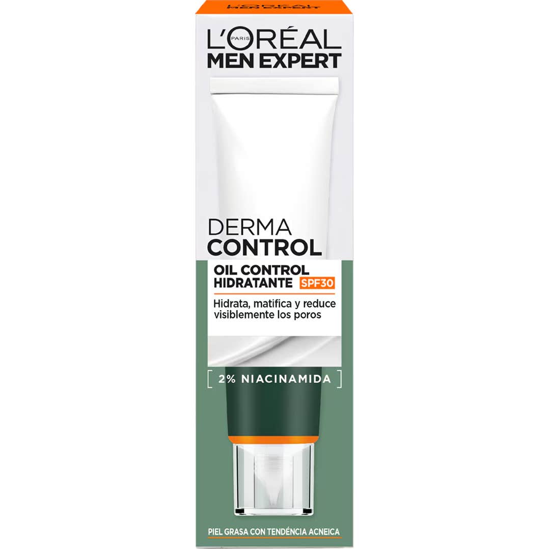'L''Oréal Men Expert Derma Control Oil-Control Crema Spf30 40 ml'