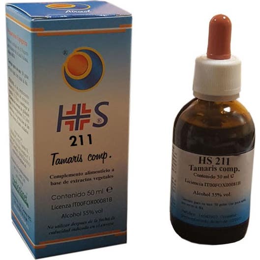 Herboplanet 3 X Hs 211 Tamaris Comp. Gotas 50 Ml - Imagen 2