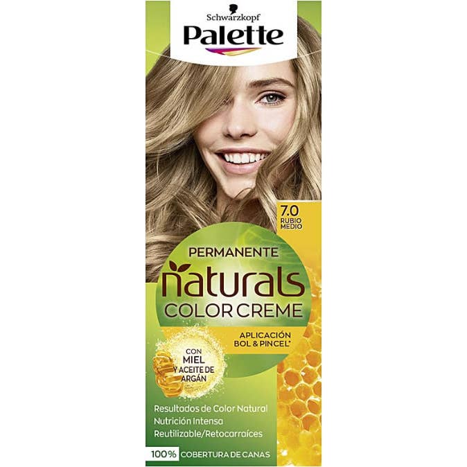 Schwarzkopf Kit Tinte Palette Naturals 7.0 Rubio Medio