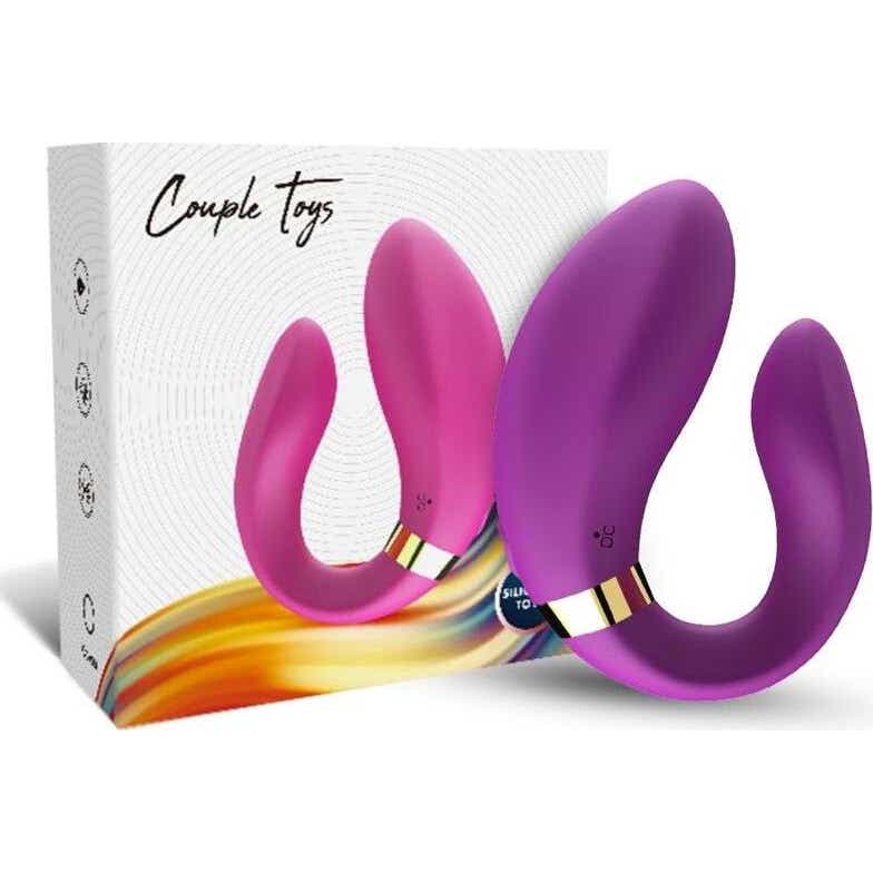 Armony Crescent Vibrador Pareja Control Remoto Violeta 1 ud