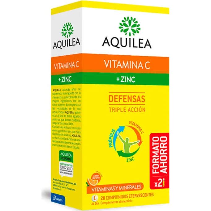 Aquilea Vitamina C + Zinc 28 Comp
