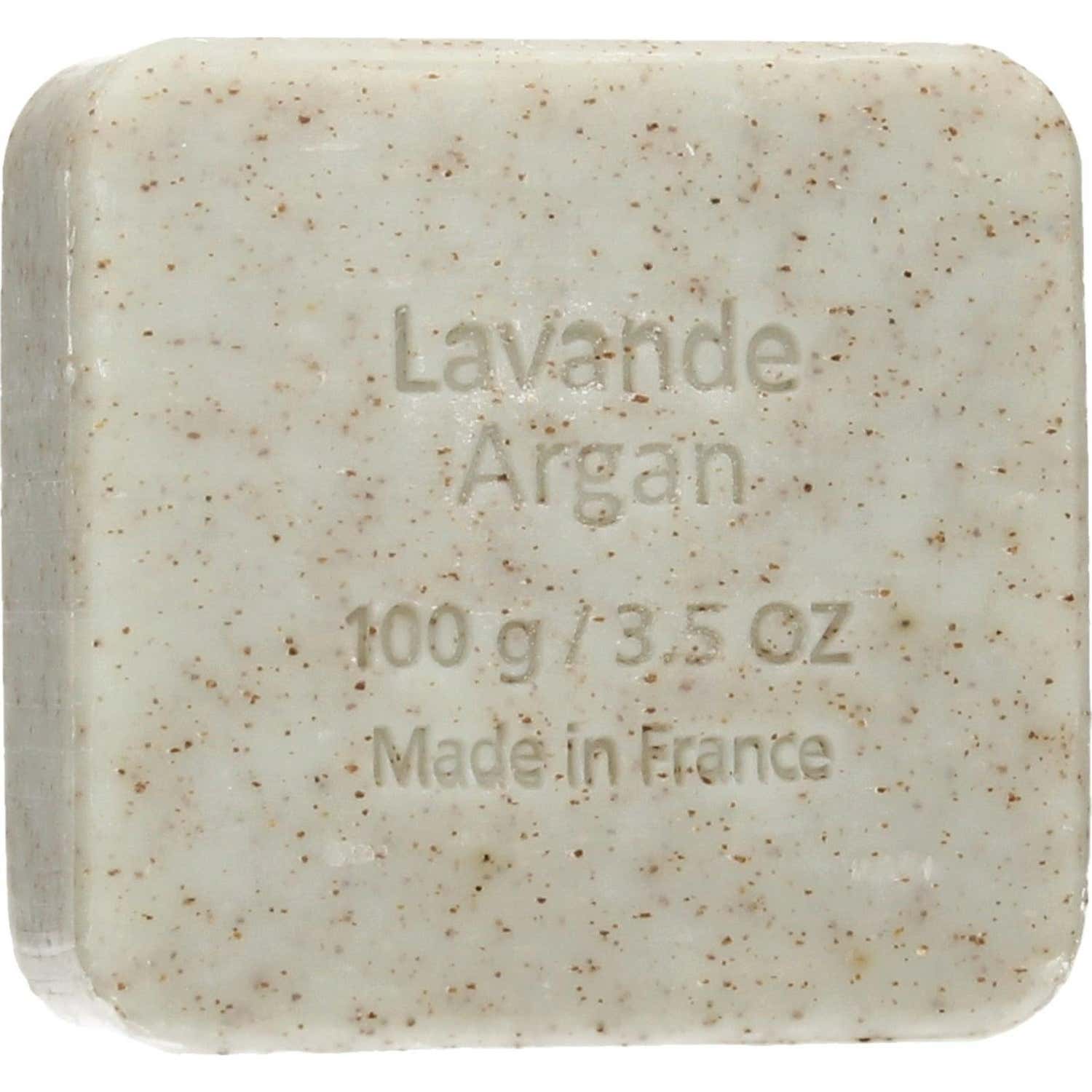 Savon du Midi Jabón Exfoliante Argán Lavanda Bio 100g