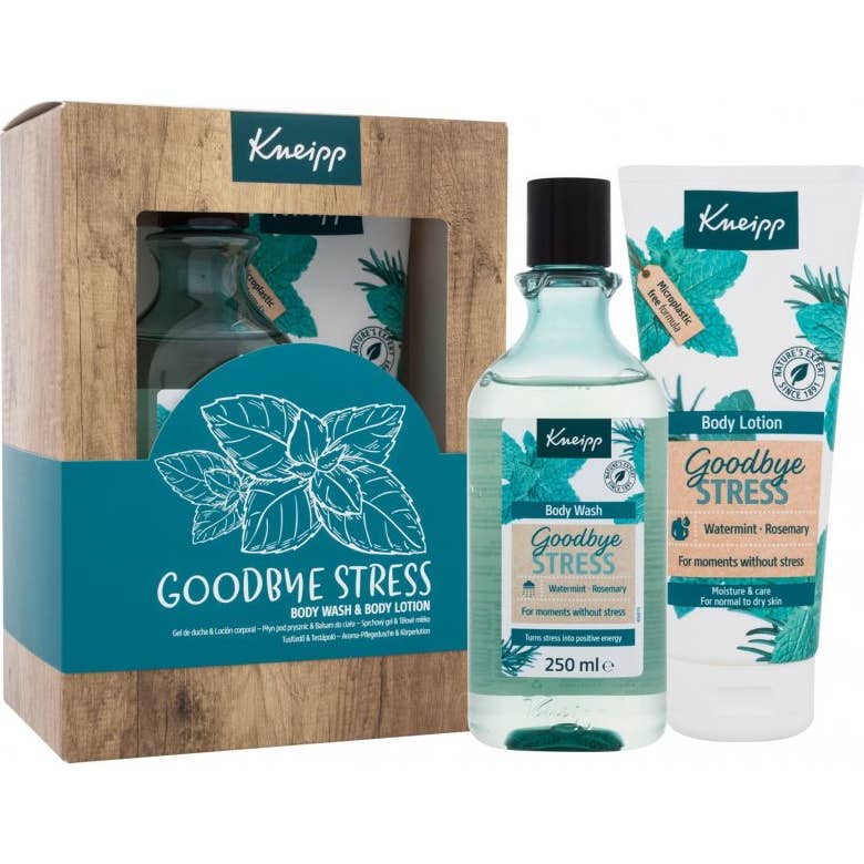 Kneipp Goodbye Stress Gel Douche 250 ml + Lait Corporel 200 ml
