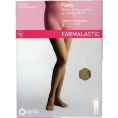 Farmalastic panty-media hasta la cintura (E-T) compresión normal T-reina plus negro