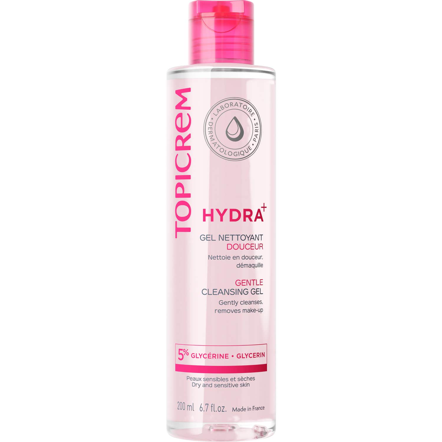 Topicrem HYDRA+ Gel Limpiador Suave 200ml