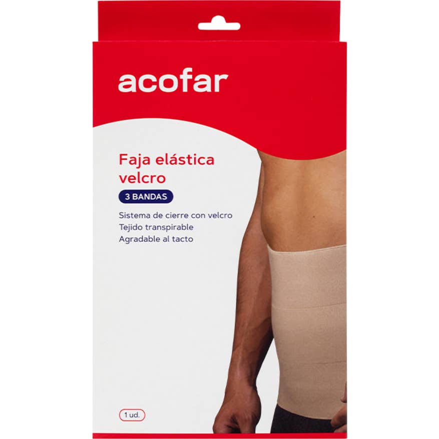 Acofar Faja Reforzada Neopreno Talla M 1ud