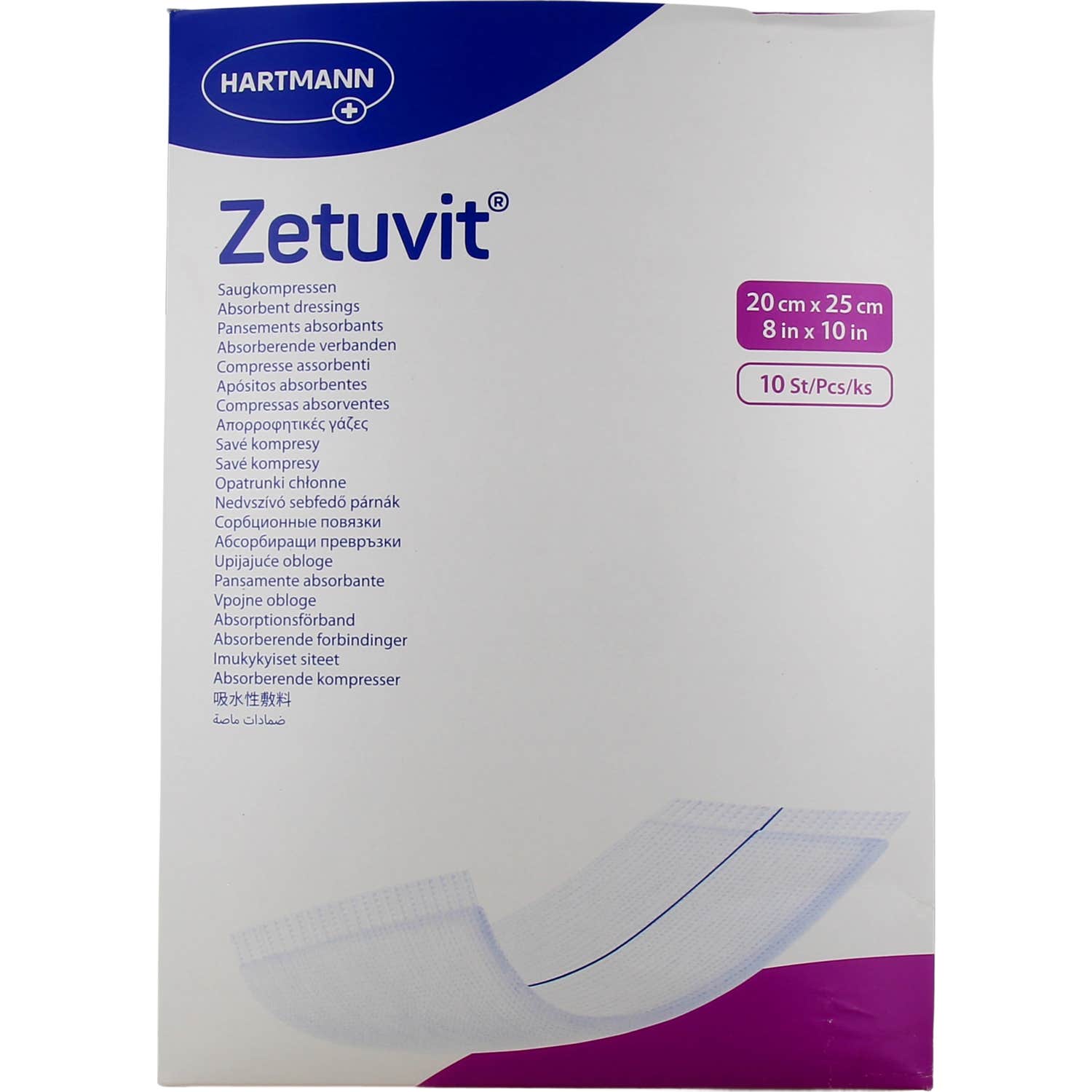 Sartenes Zetuvit Abs Ste20X25 10 T
