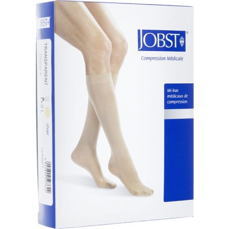 Medias Jobst Clase 2 Natural T L2 1 par