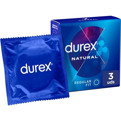 Durex Natural Preservativos 3uds