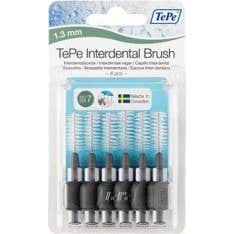 TePe® cepillo interdental 1,3mm gris 6 uds