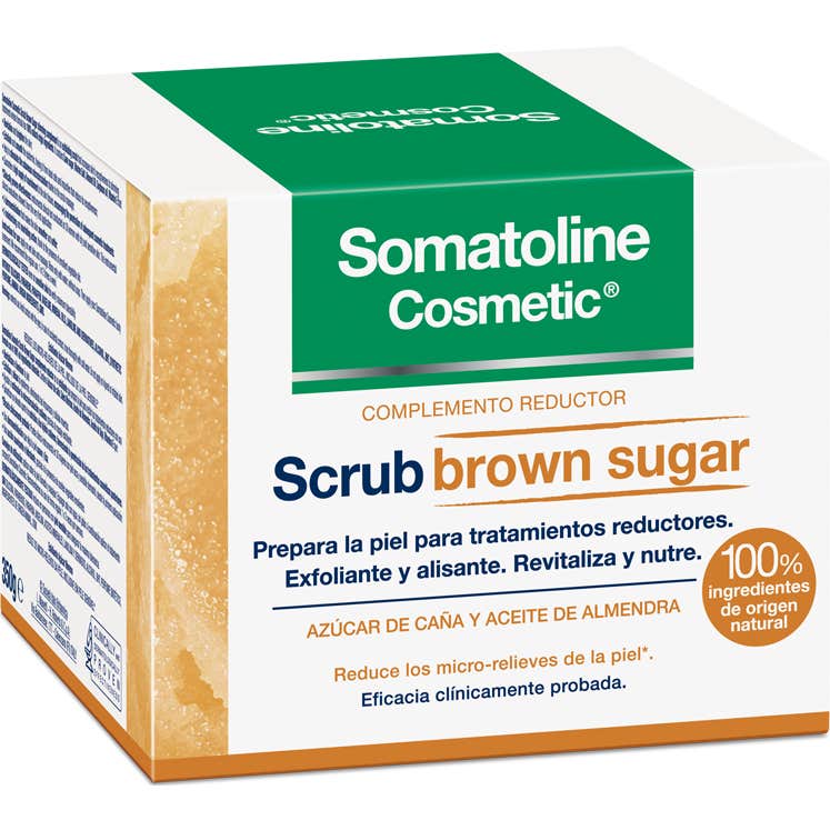 Somatoline Cosmetic Exfoliante Complemento Reductor Exfoliante Brown sugar 350 ml