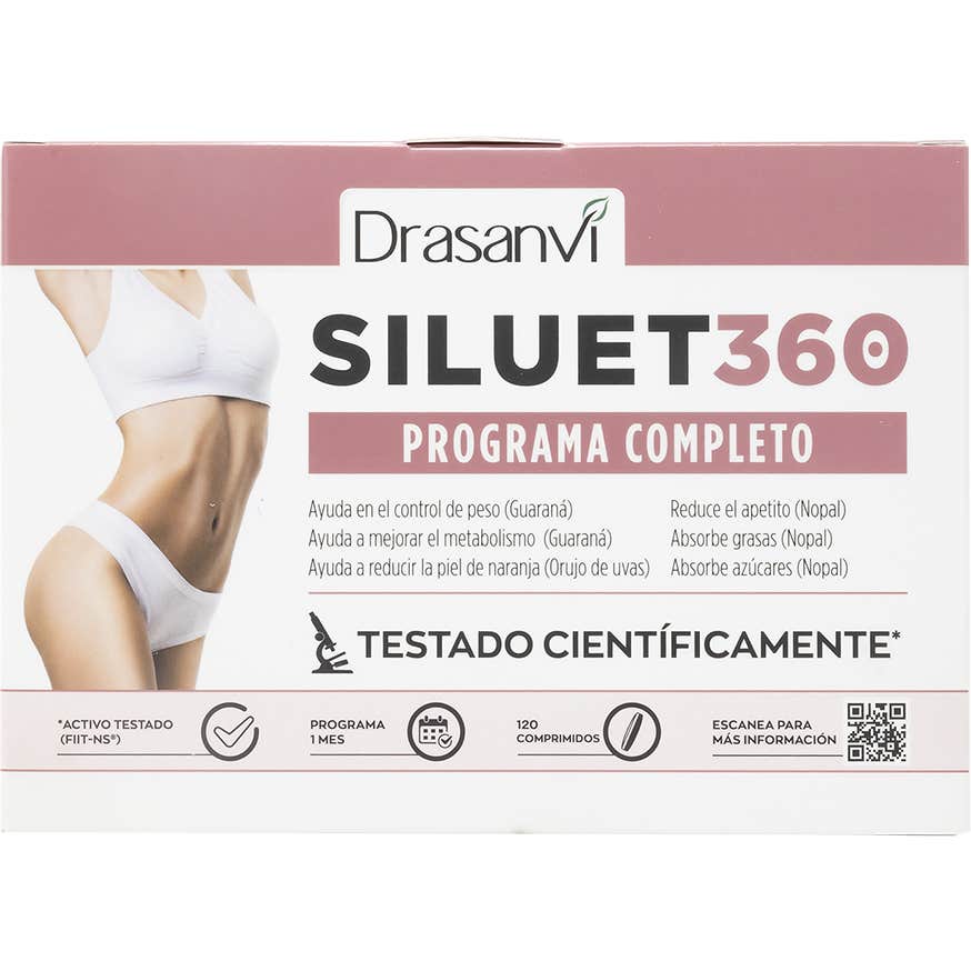 Drasanvi Verde/Naranja Siluet 360 Programa Completo 120Caps