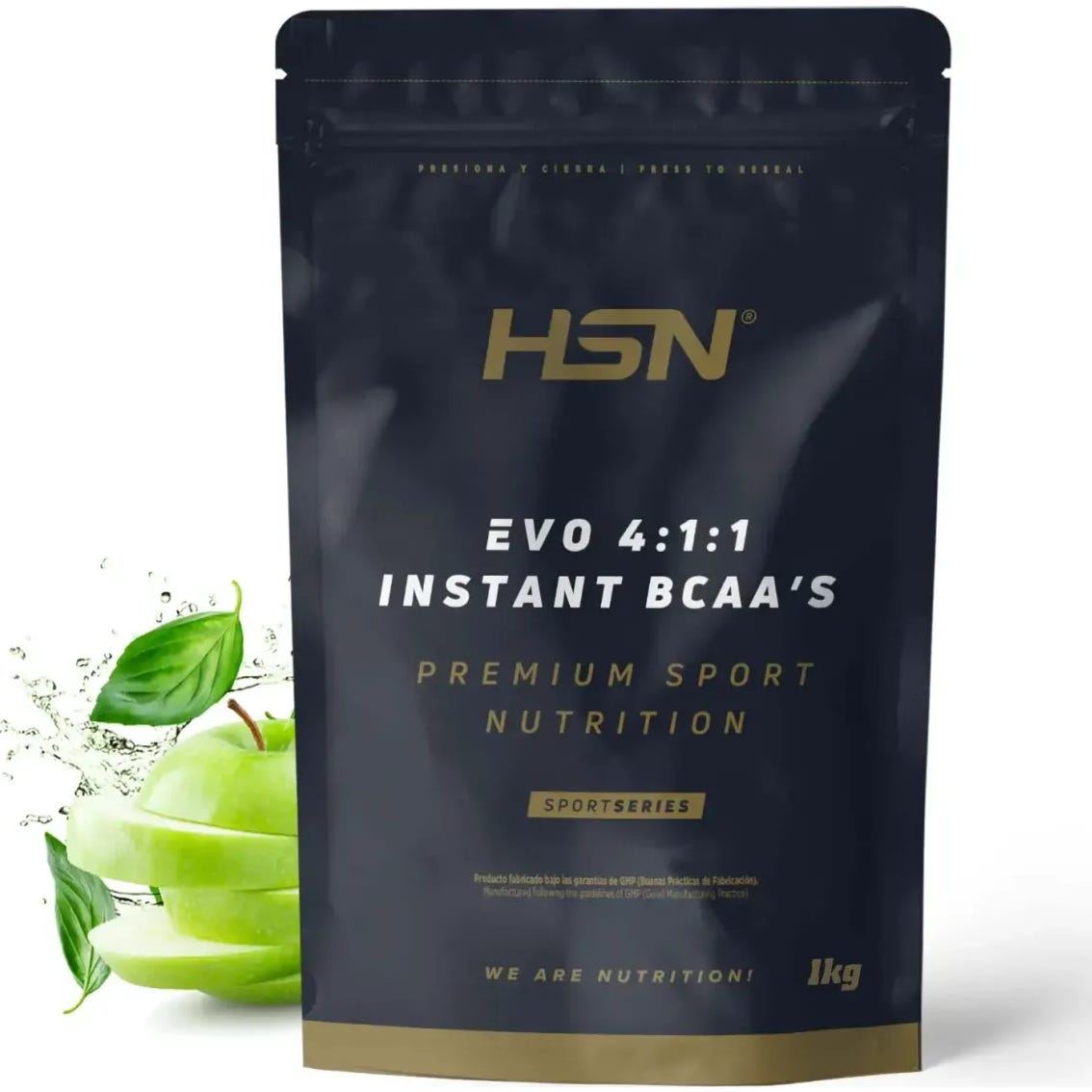 HSN Evo 4:1:1 BCAA's Instantáneos en Polvo Manzana 1000 g | Natural Doctor
