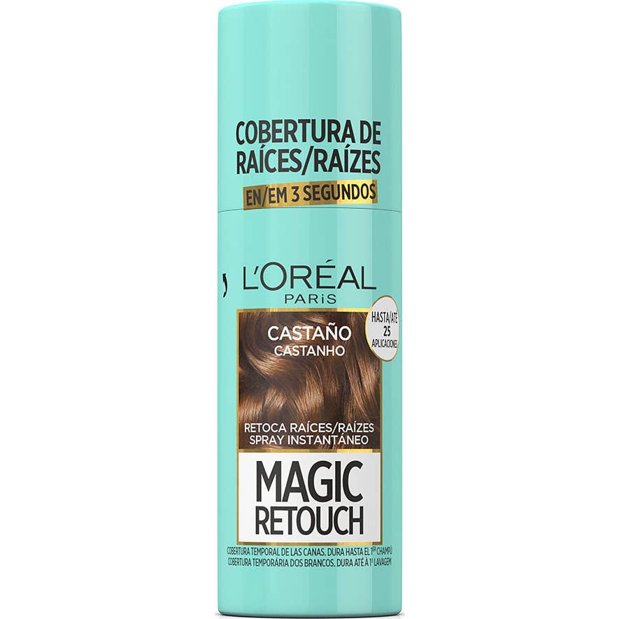 L'Oréal Magic Retouch Nro 3 Castaño Oscuro Spray 75ml