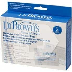 'Dr. Brown''S 1 Bolsa Esterilizacion a Vapor Microondas 5 uds'