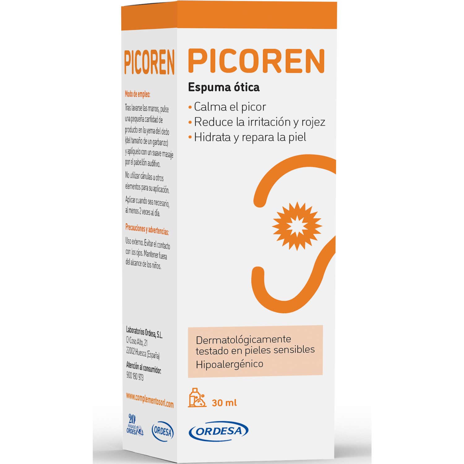 Complementos Orl Ordesa Picoren 30Ml