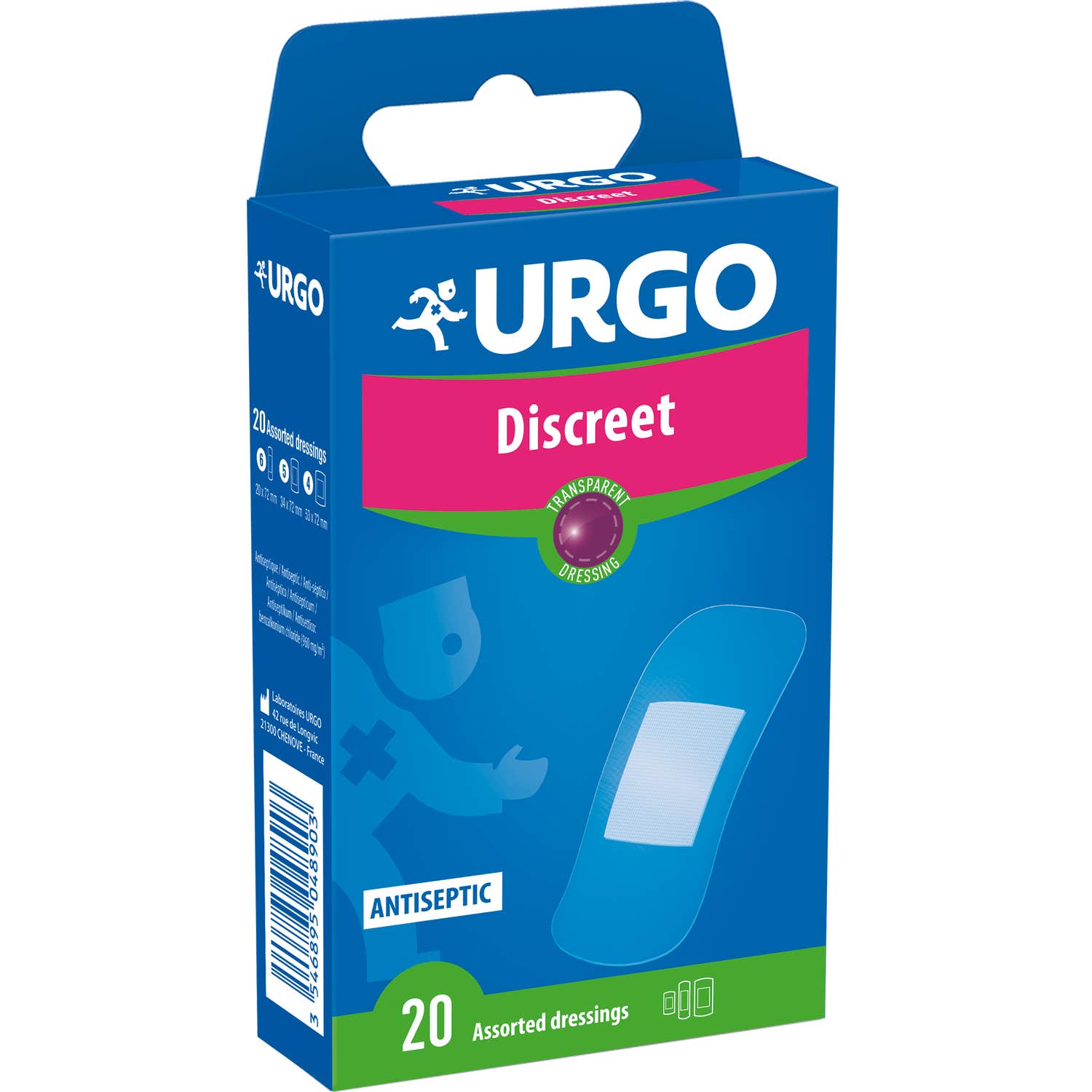 Urgo Discreet 20 apósitos