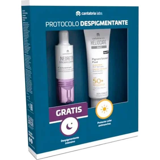 Heliocare Pack 360º Pigment Solution Fluid + Neoretin Serum