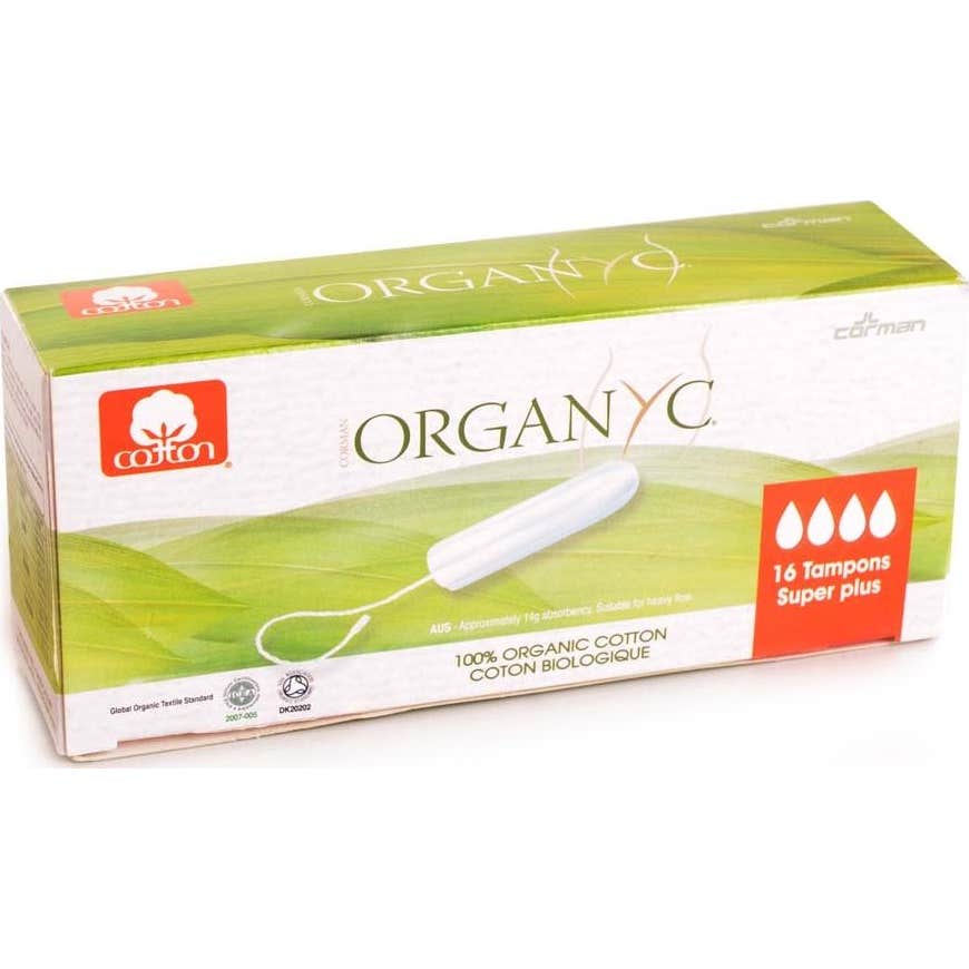 Organyc Tampón Super Plus 16 uds