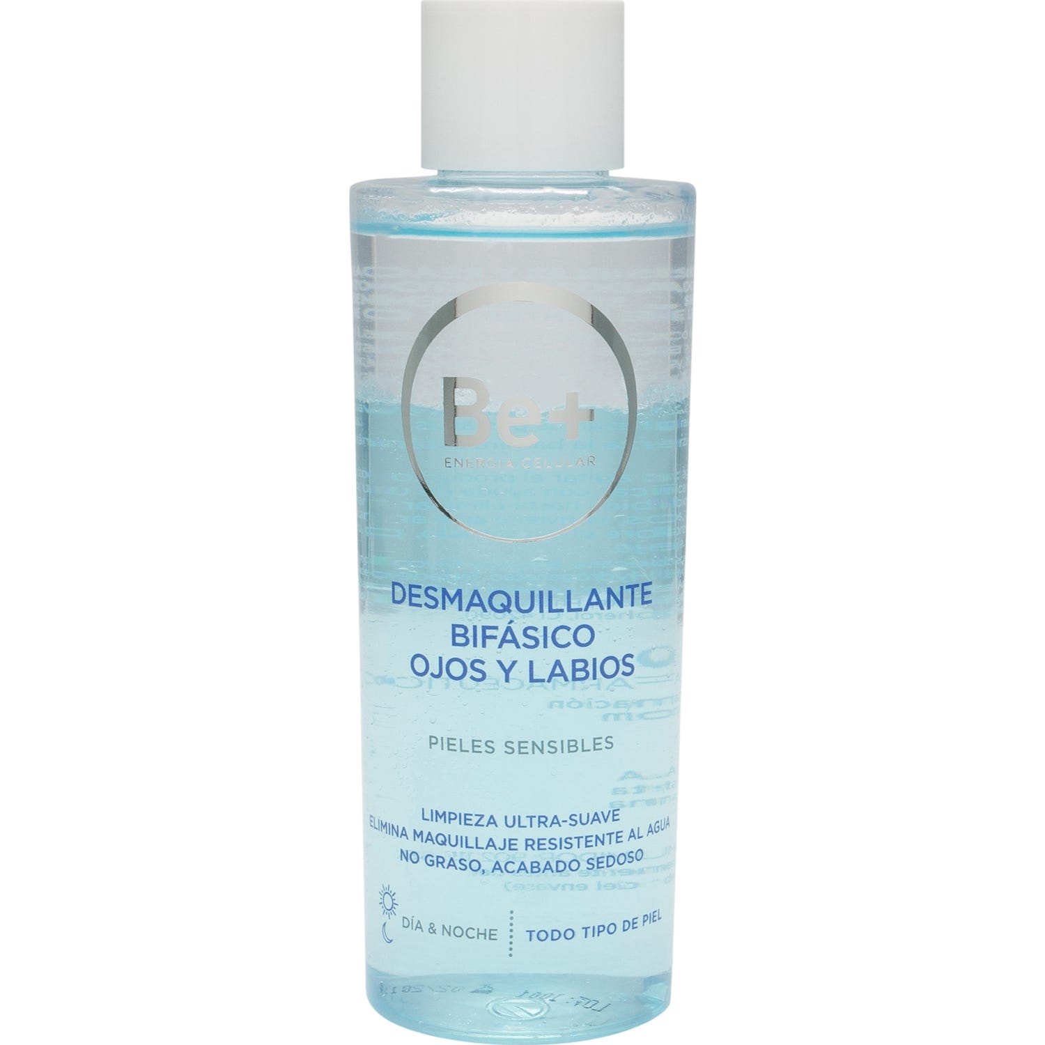 Be+ desmaquillante bifásico ojos y labios 150ml
