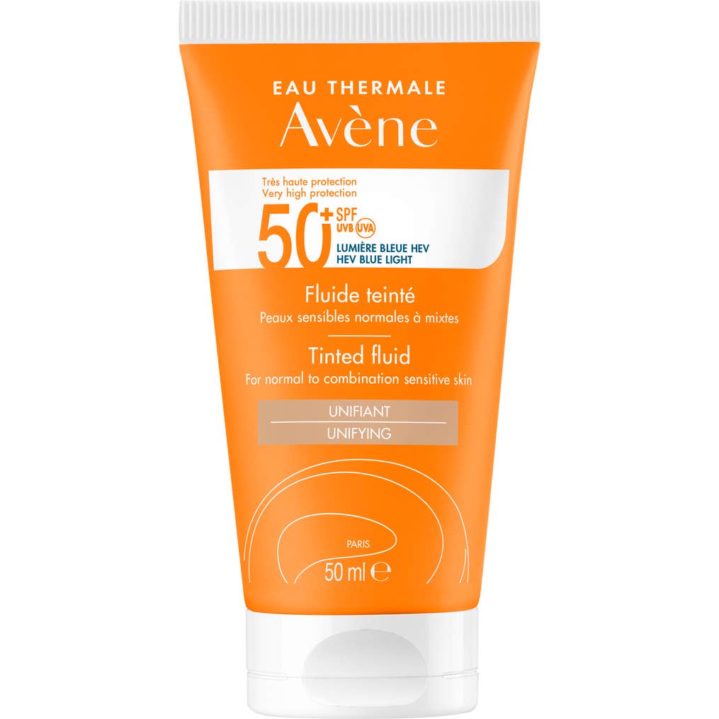 Avène Solar Fluido Color Unificante SPF50+ 50ml
