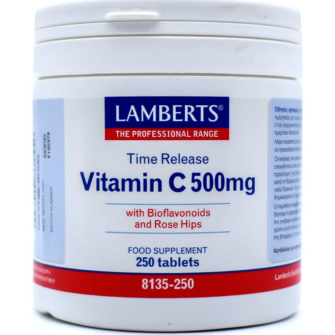 Lamberts Vit C 500 Mg 250 Comp