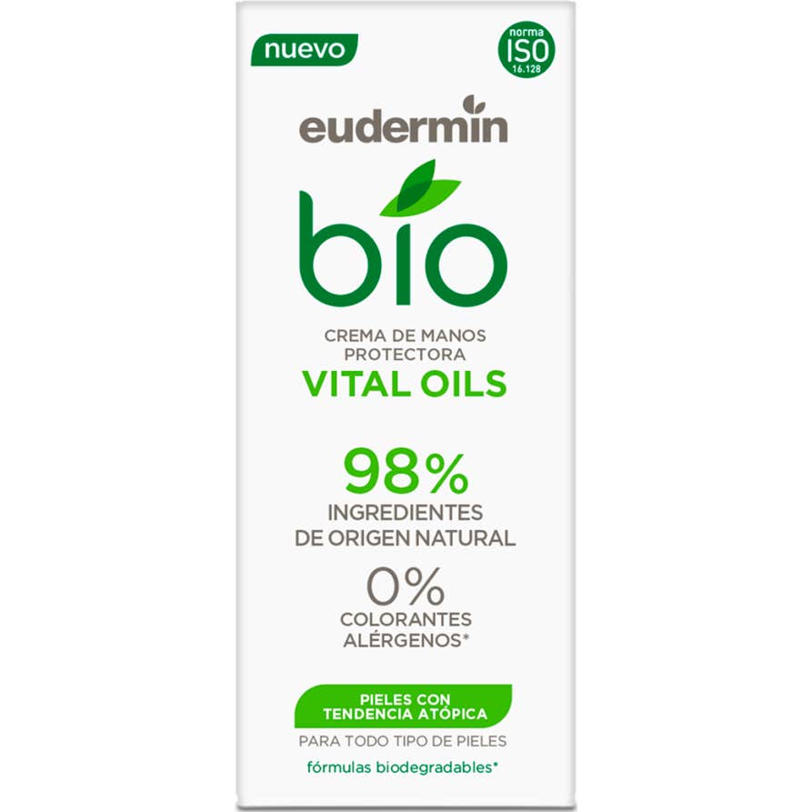 Eudermin Crema de Manos Protectora Bio Vital Oils 75ml