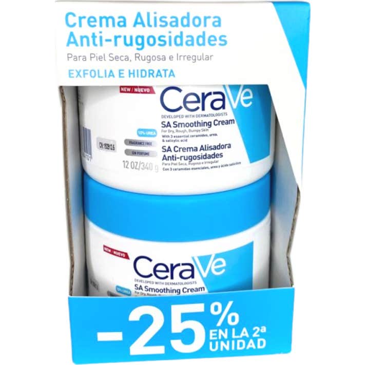 CeraVe Pack Crema Alisadora Anti-Rugosidades 2x340g